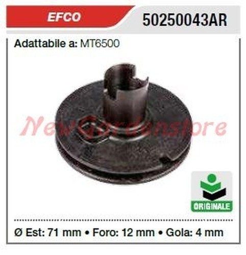 Startpulley efco motorsäge - startpulley,