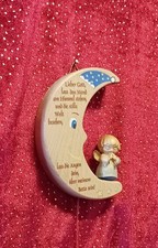 Engel auf Mondsichel, 12*9cm