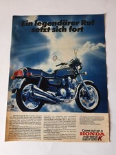 Honda CB 750K  - Werbung von