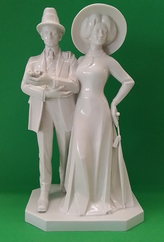 Porzellan figur schwarzburger - ,
