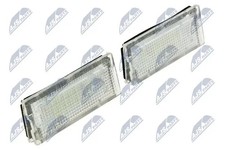 2x Kennzeichenleuchte