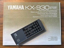 Yamaha KX 930 Fernbedienung und Anleitung – Original - Neuwertig - VI77750