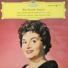 Schubert Der Hirt auf dem Felsen Rita Streich Deutsche Grammophon Single B-28150
