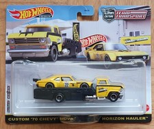 HOT WHEELS TEAM TRANSPORT - Legends Tour  '70 CHEVY NOVA / HORIZON HAULER - US