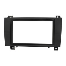 Doppel DIN Radioblende passend für Mercedes SLK R171 2004-2011 KFZ Einbaurahmen