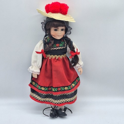 Porzellanpuppe schwarzwald - porzellanpuppe,