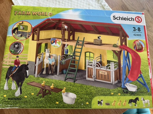 Schleich farmworld pferdestall - schleich,