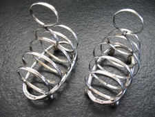 2 Toastständer Silber 925 Mappin & Webb Sheffield England von 1910 