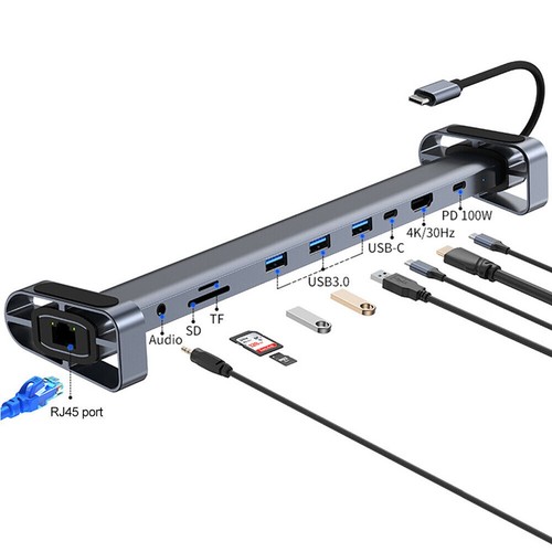 H36c 10in1 usb hub - h36c, docking