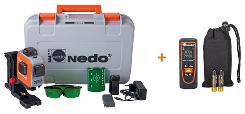Nedo set liner green - x-liner, 3d