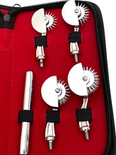 Bdsm edelstahl nervenrad set - bdsm,