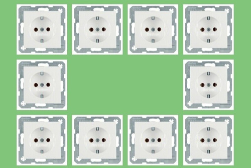 10x steckdose berker - steckdose, s1