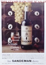 1960 advert sandeman armada - advert, 'armada