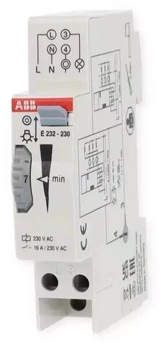 Abb e232 230 zeitschaltrelais - e232-230,