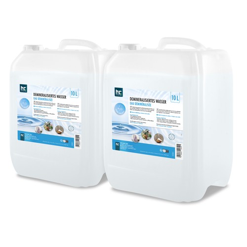 Demineralisiertes wasser x - demineralisiertes,