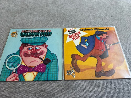 Hörspiel lps balduin pfiff - 2x,