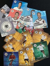 DFB Nationalmannschaft Deutschland Rewe Karten Konvolut Lot Ca 20 Sammelkarten