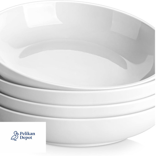 Suppenteller porzellan 4er set - porzellan,