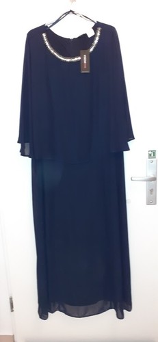 Abendkleid lang nachtblau - abendkleid,