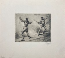 Radierung August Wilhelm