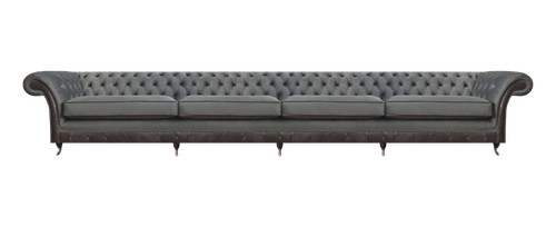 Chesterfield grau sofa - chesterfield,