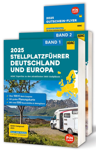 Adac stellplatzführer 2025 - stellplatzführer,