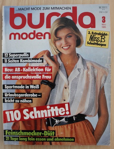 Burda moden mit schnittmuster - moden,