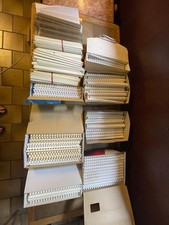 Bindespiralen farbig neu und Bindemaschine gebraucht