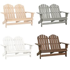 2-Sitzer Adirondack Gartenbank