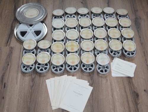33x alte filmrollen 8mm 16mm - filmrollen, /