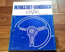 HONDA CIVIC II MJ 1983 UPDATE WERKSTATT HANDBUCH Wartung Diagnose Instandsetzung