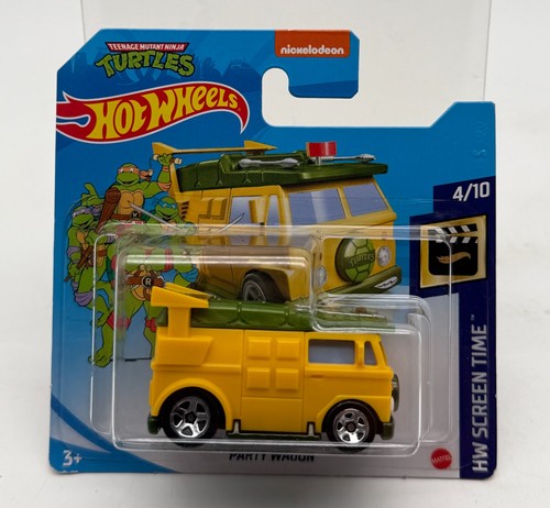 Hot wheels turtles party wagon - party,