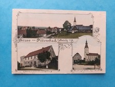 AK Dittersbach a. d. Eigen / bei Ostritz /Bernstadt / Görlitz - gelaufen 1917