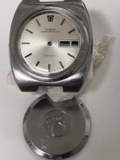 Vintage OMEGA MegaQuartz 32 KHZ Geneve Gehäuse Uhr 1310 cassa