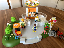 Playmobil Eisdiele 4134 mit Aufbauanleitung