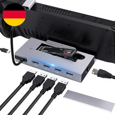 Steam Deck Dock,7 in 1 ROG Ally Docking Station MIT 2 TB M.2 Card Slot, HDMI 2.0