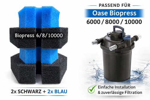 Filterschwammset oase - kh,