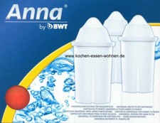 12 Anna Monomax Wasserfilter Kartuschen für Britafilter Universal Britta BWT    