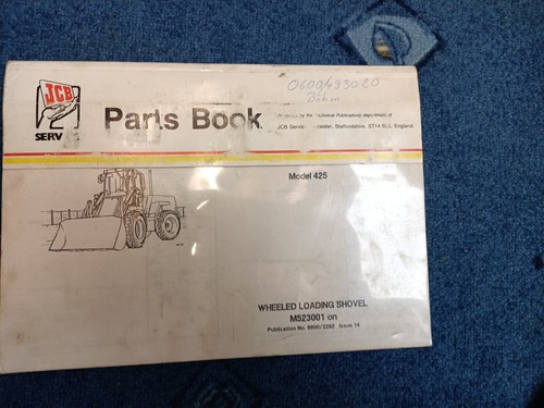 Parts book jcb - parts,