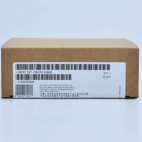 6es7321 1bl00 0aa0 1pcs - 6es7321-1bl00-0aa0, neu