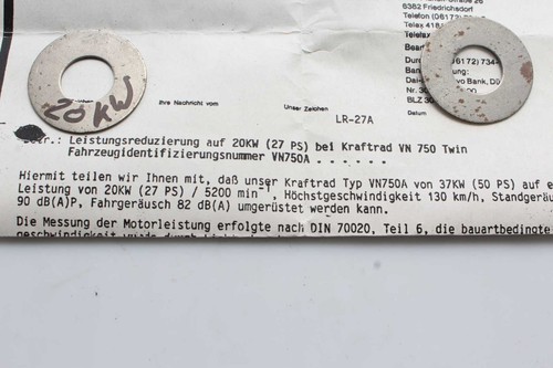 Vergaser drosselsatz kawasaki - vergaser,