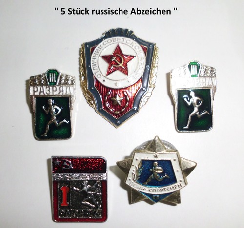 Russische abzeichen x - x, "