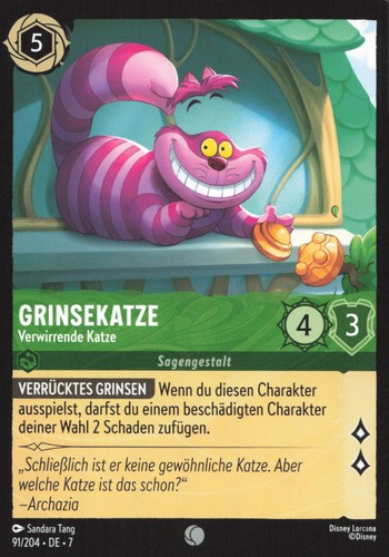 Lorcana grinsekatze - lorcana,