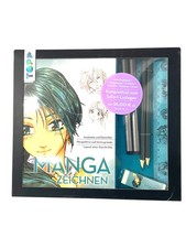 Kreativ-Set Manga zeichnen Buch mit Manga-Grundkurs TOPP