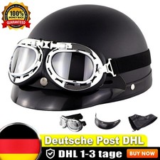 Retro Motorradhelm
