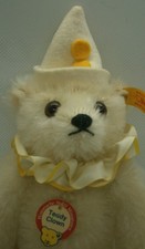 STEIFF Miniatur Teddy / Teddybär TEDDY CLOWN (029400) gelb