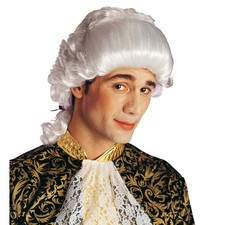 Rokoko Perücke Amadeus glatt