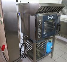 UNOX Cheftop Kombidämpfer 5 x GN 1/1 inkl. Untergestell und Dunstabzugshaube