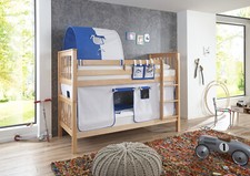 Etagenbett mit hohem Kopf- und