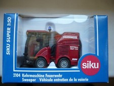 Siku 2104 KEHRMASCHINE "Feuerwehr" "SUPER SERIE 1:50" NEU OVP--